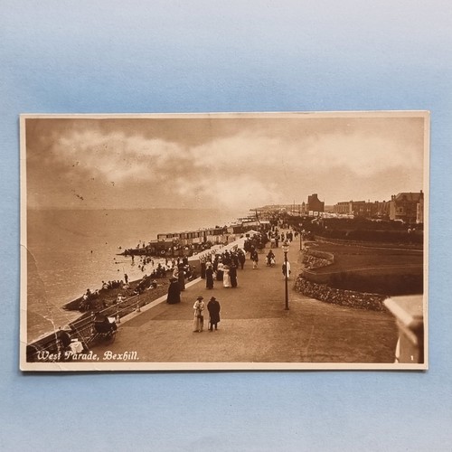 Bexhill postcard 1914 real - 1914,