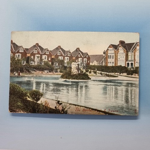 Bexhill sea postcard - postcard, 1906