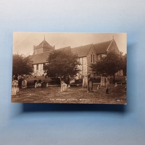 Bexhill postcard 1915 real - 1915,