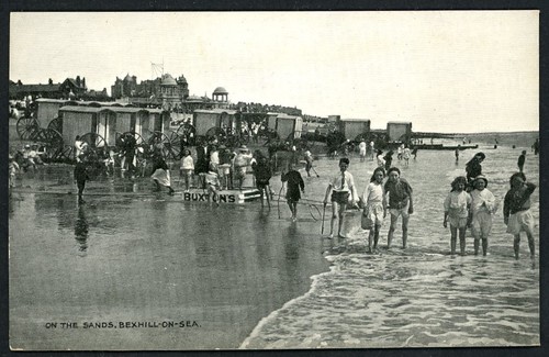 Bexhill sea the sands - on,
