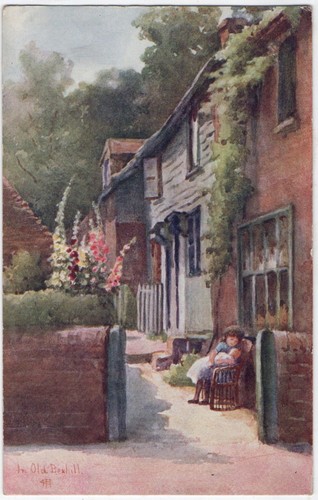 1015 artist drawn postcard - 1015/,