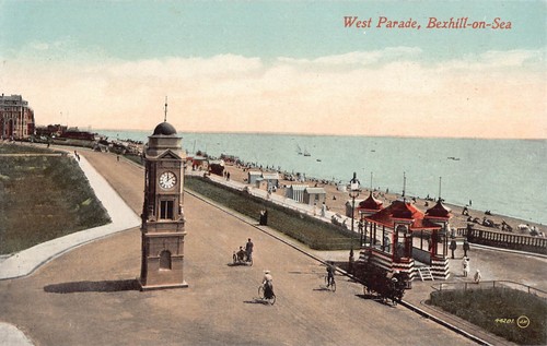 Postcard sussex bexhill on - sussex,