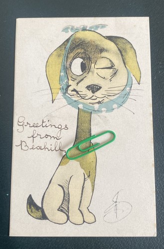 Seaside comedy greetings - comedy., “greetings
