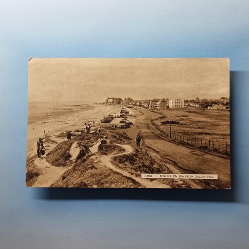 Bexhill sea postcard 1962 - on,