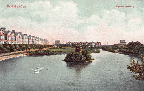 Postcard sussex bexhill - sussex,