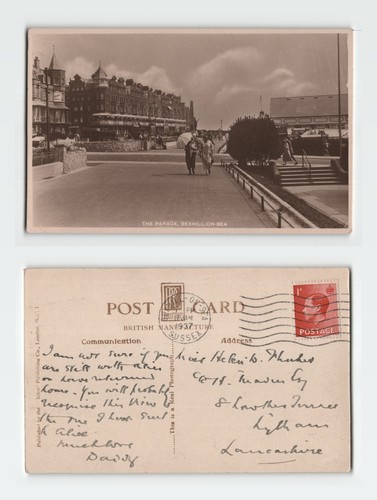Vintage postcard the parade - vintage,