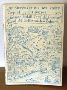 East sussex census - sussex, 1851