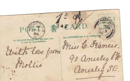 Postage due bexhill - due,