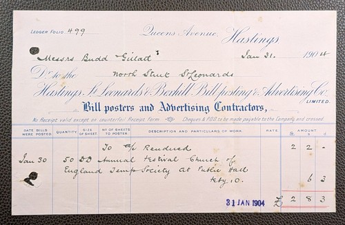 1904 hastings leonards - hastings,,